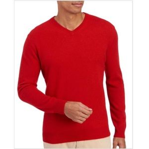 JOS. A. BANK • CASHMERE Luxe Sweater - Red